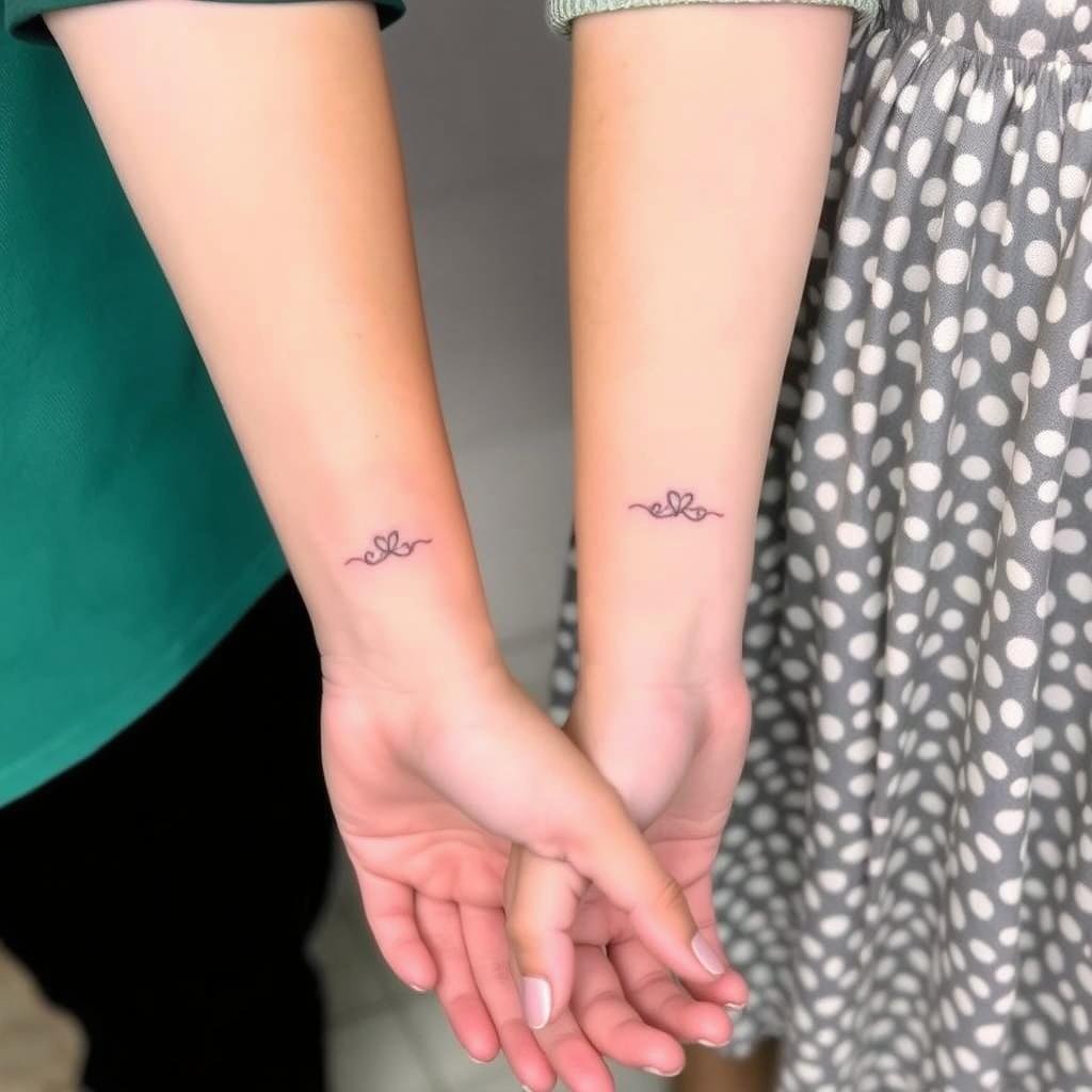 Mother Daughter Small Tattoos