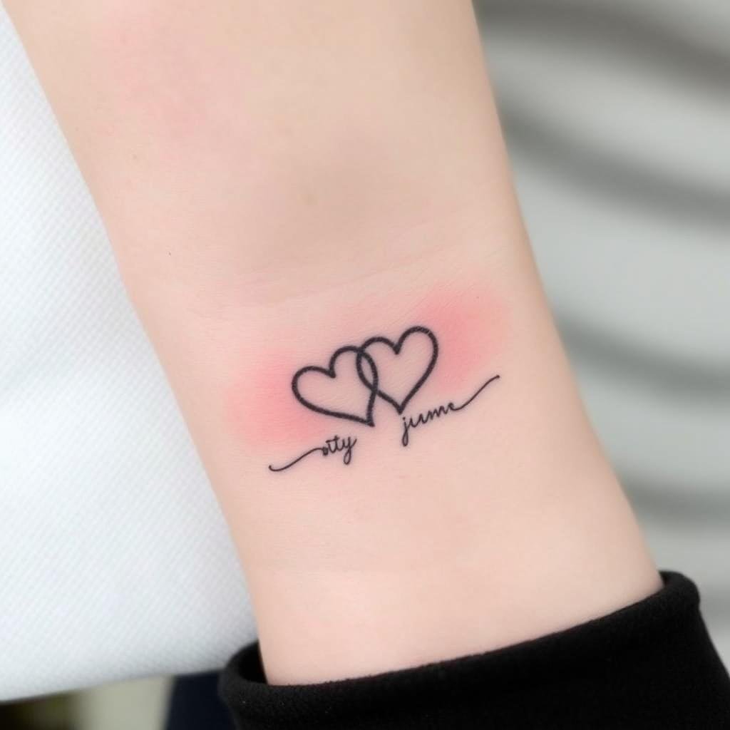 Sibling symbol tattoo