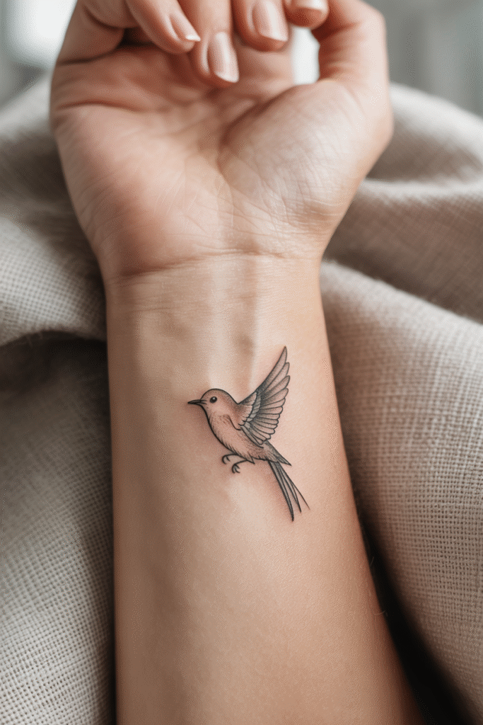 Tips for Placing Your Cute Bird Tattoos