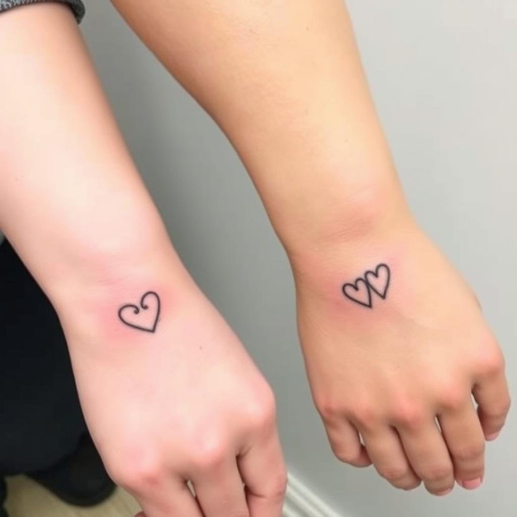 brother and sister matching tattoo