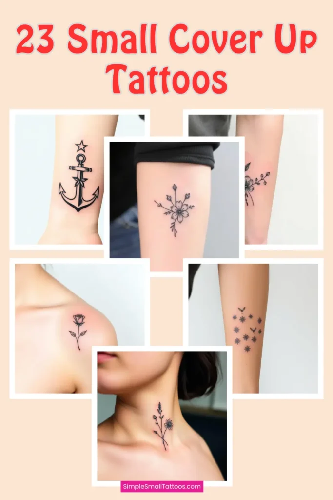 23 Small Cover Up Tattoos