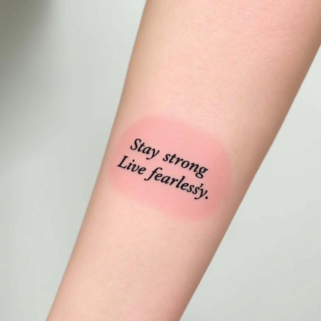 Small Quote Tattoos