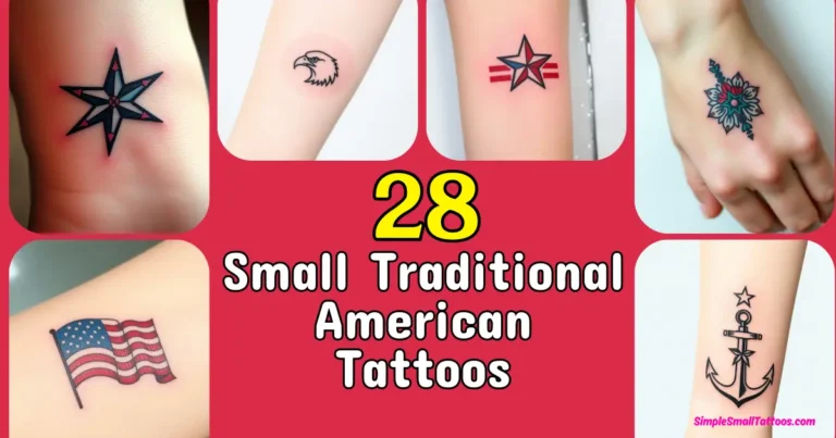 Read more about the article Small Traditional American Tattoos: Timeless Designs