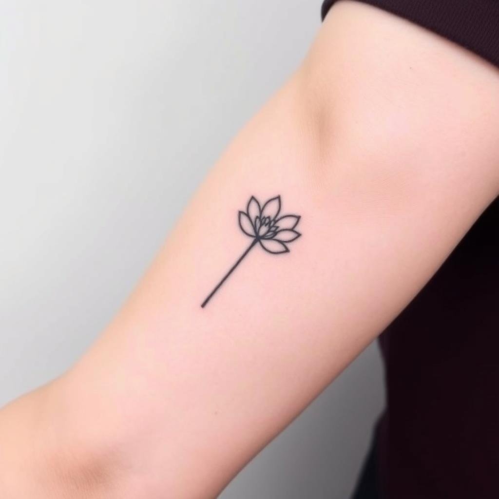 Small-sized cover-up tattoo design