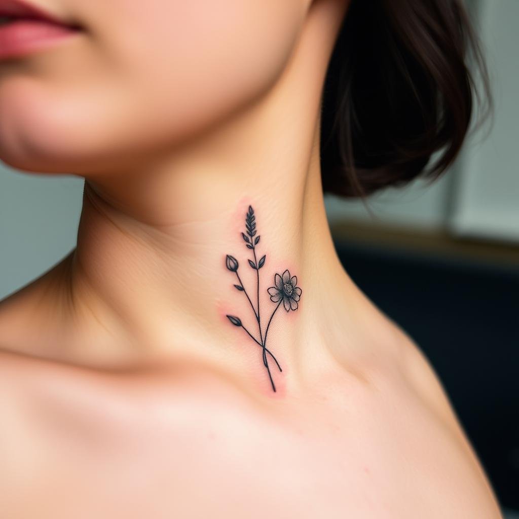 small tattoo cover up ideas, featuring minimalist floral designs, abstract shapes, and delicate line work, with a soft, muted color palette, captured in a high-resolution, close-up photograph with a shallow depth of field, creating an intimate and inviting atmosphere that showcases the beauty and versatility of small cover-up tattoos.