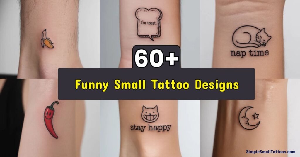 60+ Funny Small Tattoo Designs