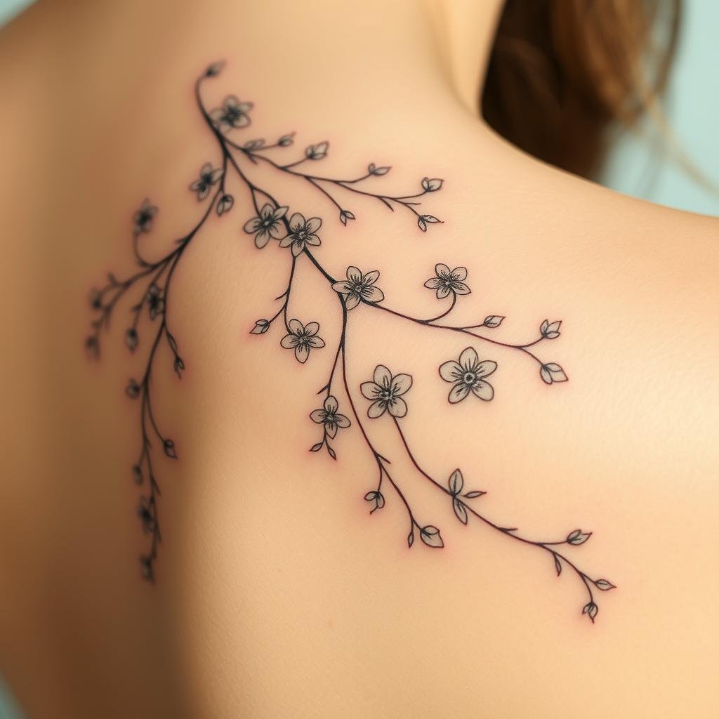 Delicate Botanical Tattoo Designs