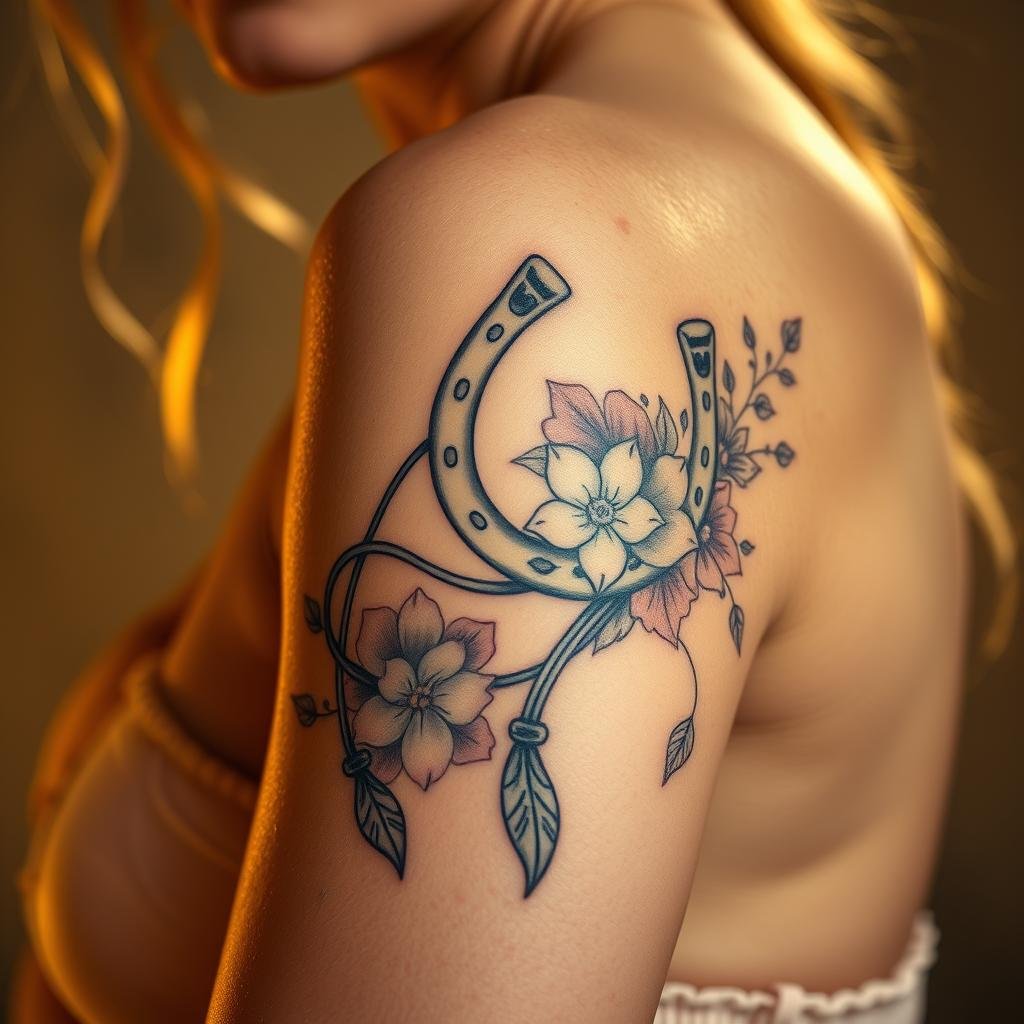 Feminine Cowgirl Tattoo Designs