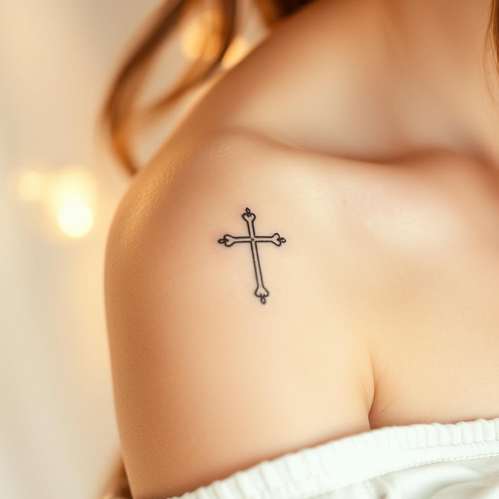 Cross Tattoo Symbolism for Women