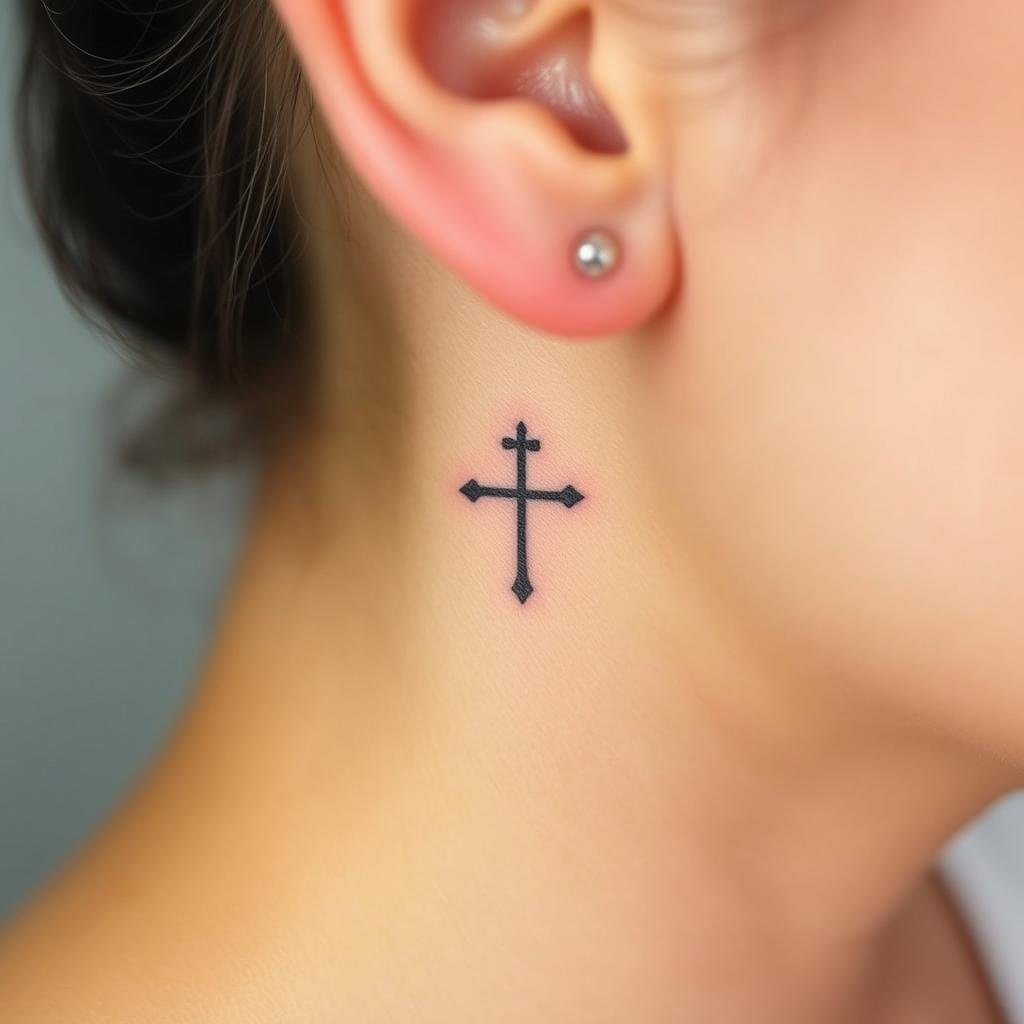 Cultural Expression of Small Cross Tattoos for Women