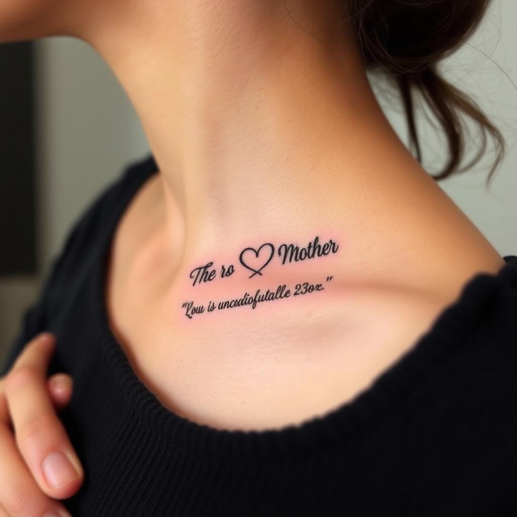 Mom Memorial Tattoo