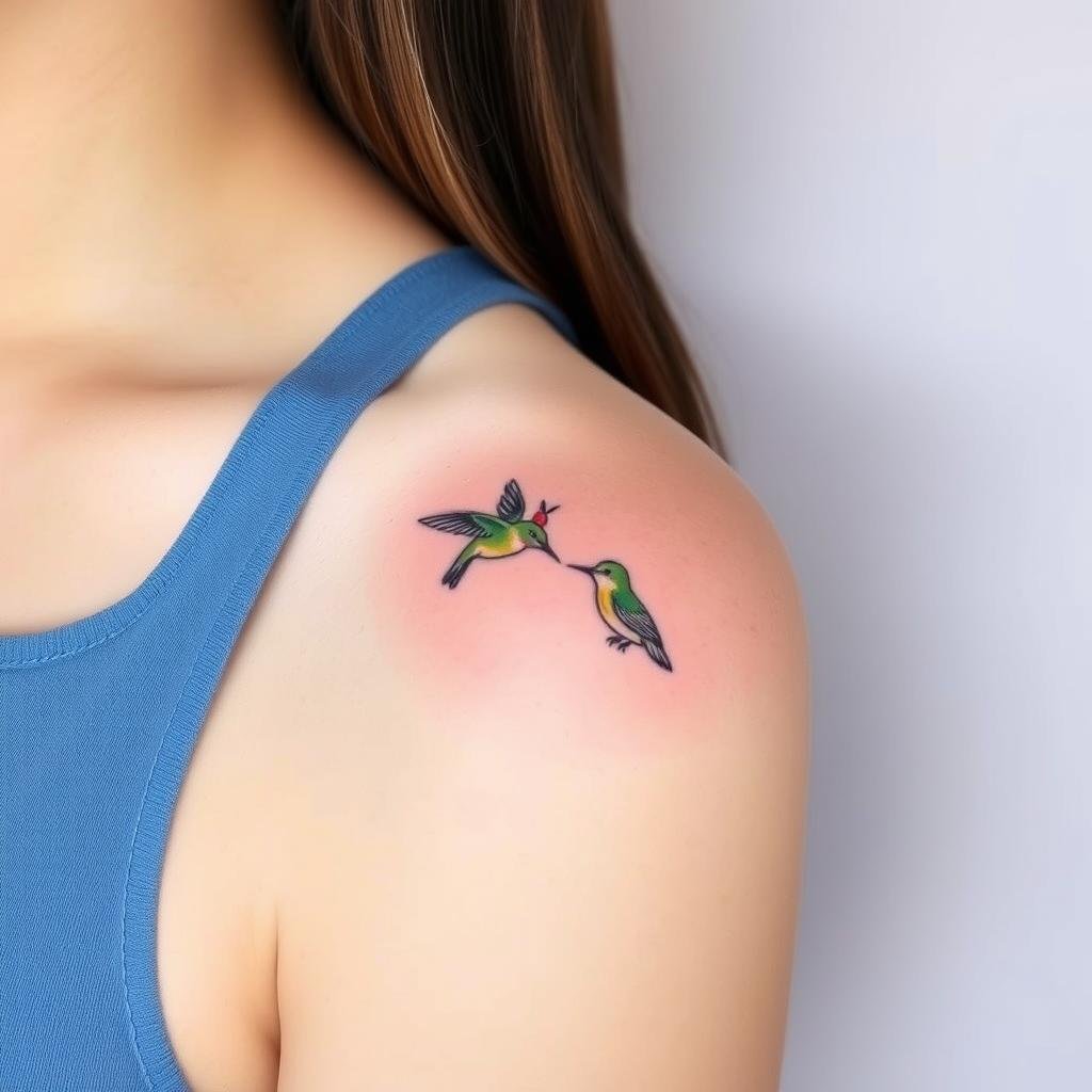 Small Hummingbird Symbols for Mom
