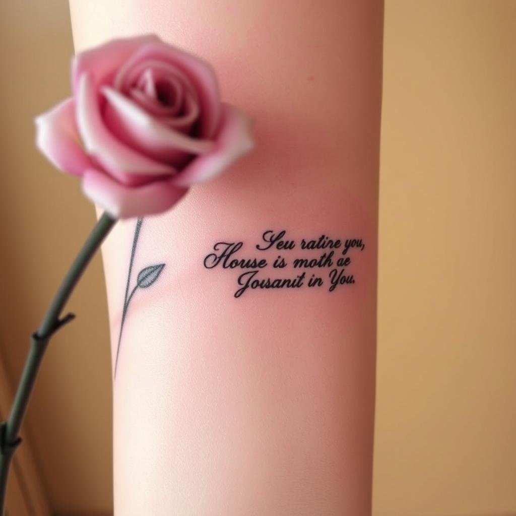 Small Tattoos in Memory of Mom