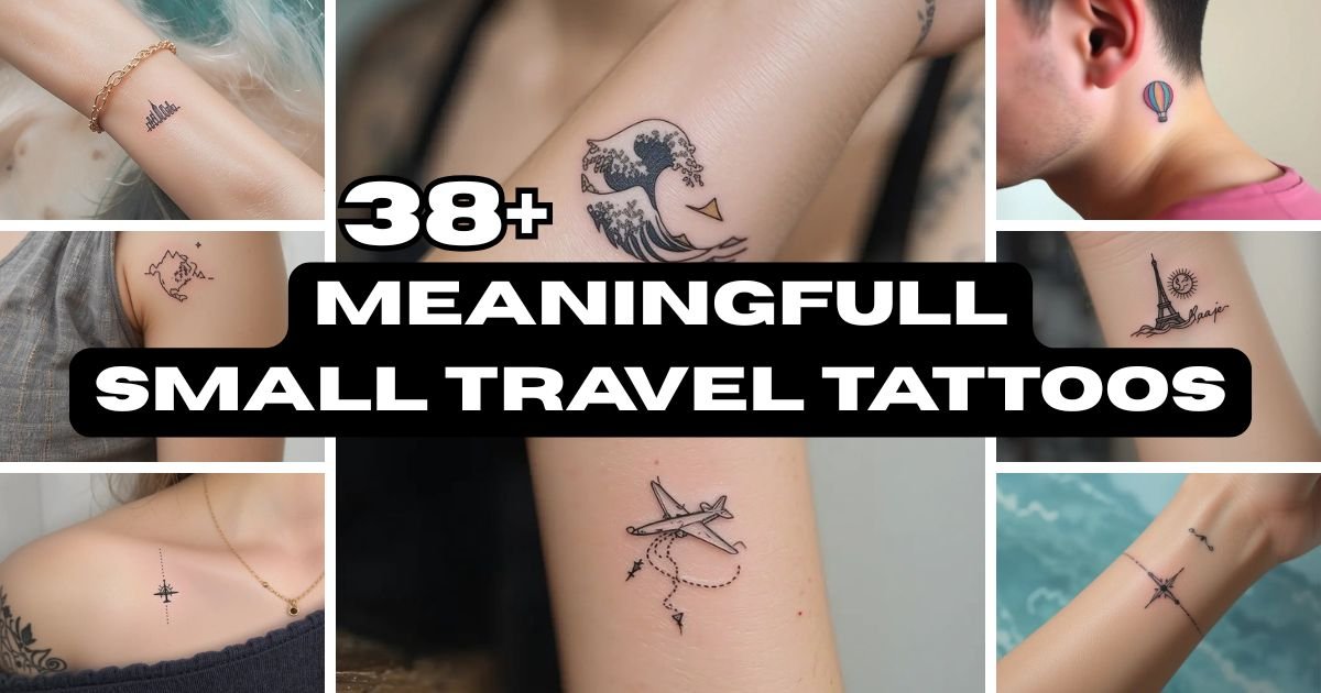 You are currently viewing Meaningfull Small Travel Tattoos for the Wild at Heart