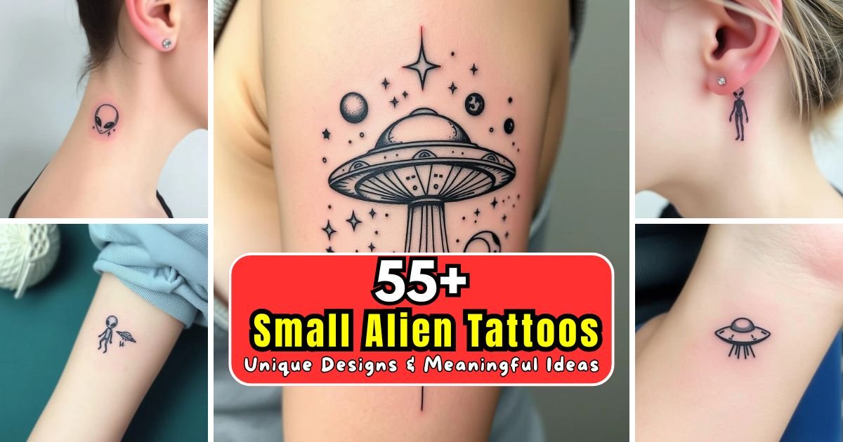 Read more about the article Small Alien Tattoos: Unique Designs & Meaningful Ideas