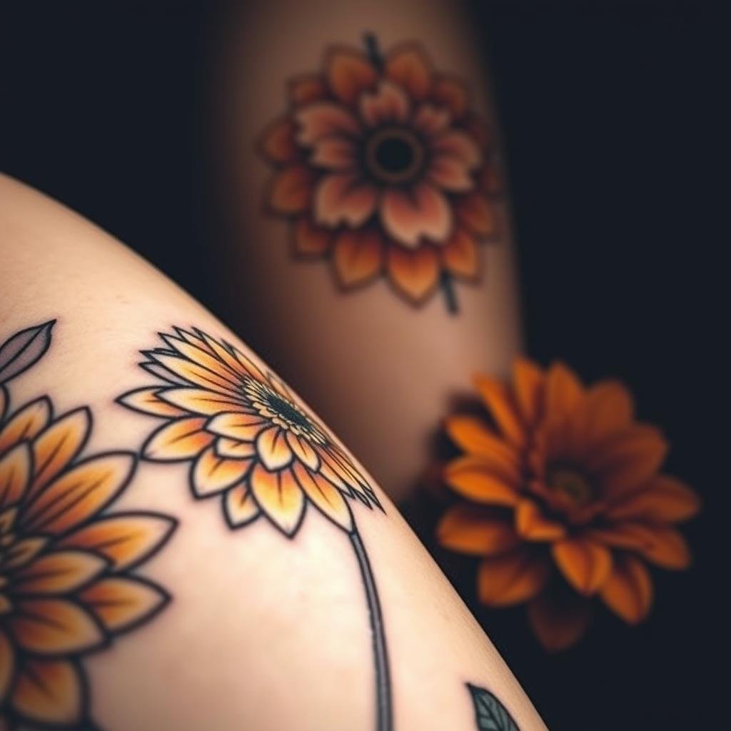 October Birth Flower Tattoo Styles