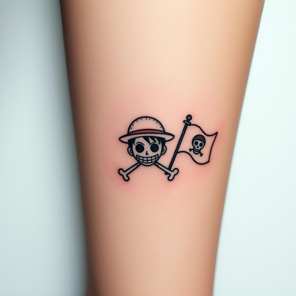 One Piece Minimal Tattoo Designs