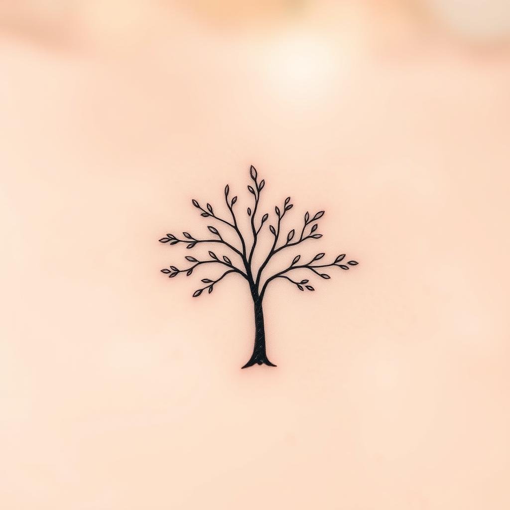 Petite Family Tree Ink Inspiration