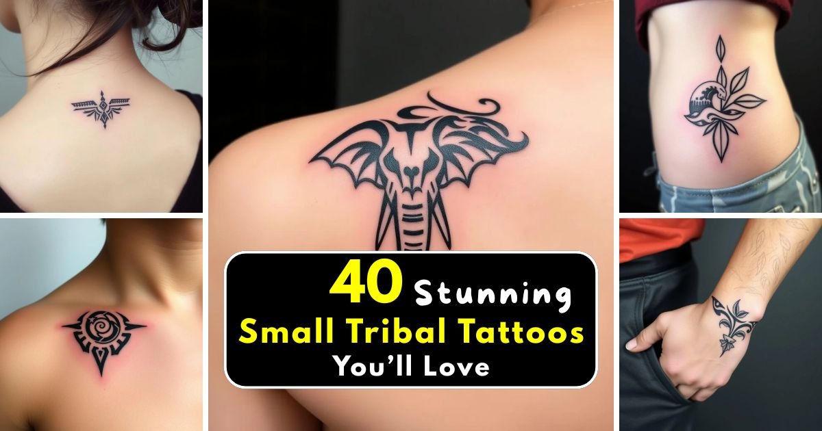 Read more about the article 40 Stunning Small Tribal Tattoos You’ll Love